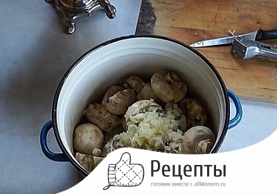 Рецепты приготовления шампиньонов на сковороде 1529850488_1