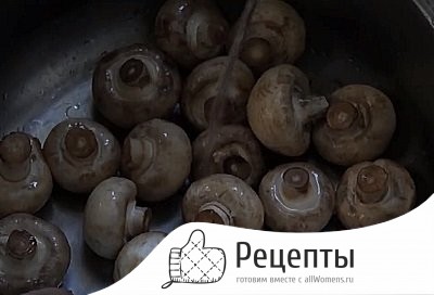Рецепты приготовления шампиньонов на сковороде 1529850488_1