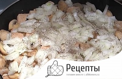 Рецепты приготовления шампиньонов на сковороде 1529850488_1