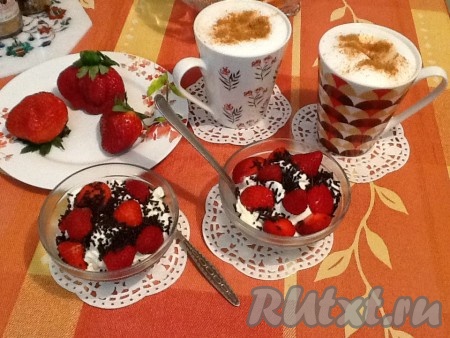 Клубника со сливками