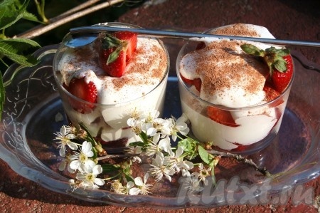 Клубника со сливками