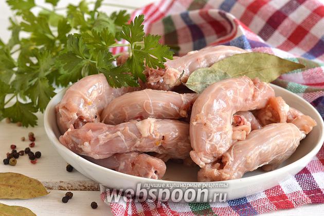 Фото совета Как варить куриные шейки