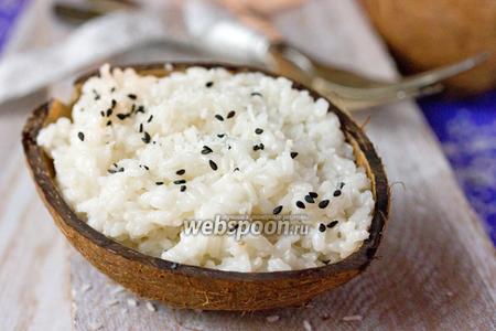 Фото рецепта Кокосовый рис