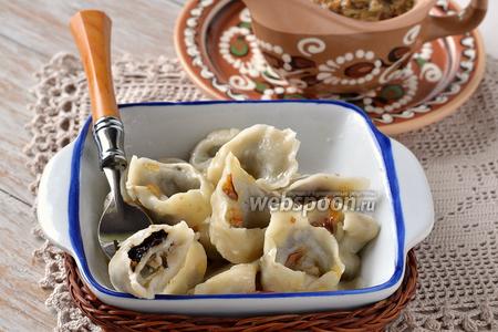 Фото рецепта Ушки с грибами