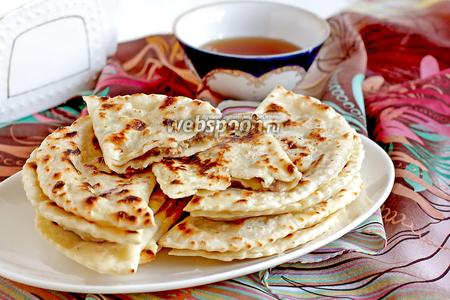 Фото рецепта Кутабы с мясом