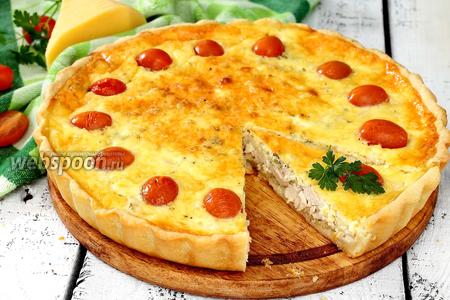 Фото рецепта Киш с курицей