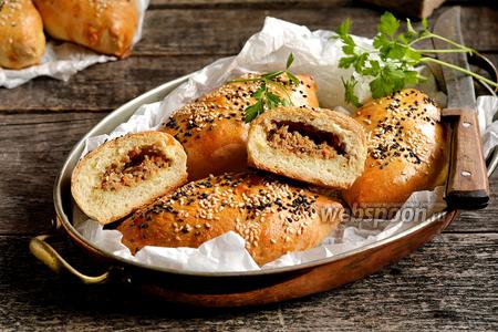 Фото рецепта Пирожки с индейкой