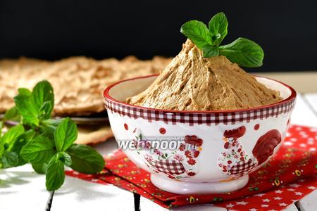 Фото рецепта Крем с варёной сгущёнкой и маслом