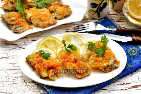 Фото рецепта Жареная скумбрия на сковороде