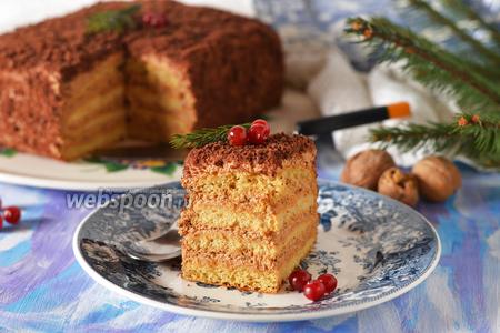 Фото рецепта Торт 5 ложек