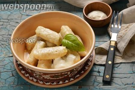 Фото рецепта Ленивые вареники с овсяной мукой