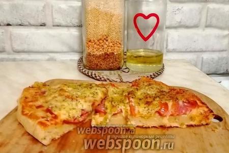 Фото рецепта Пицца на творожном тесте