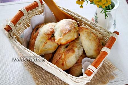 Фото рецепта Расстегаи с рыбным фаршем и яйцом