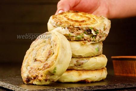 Фото рецепта Турецкие буреки с мясом. Видео-рецепт