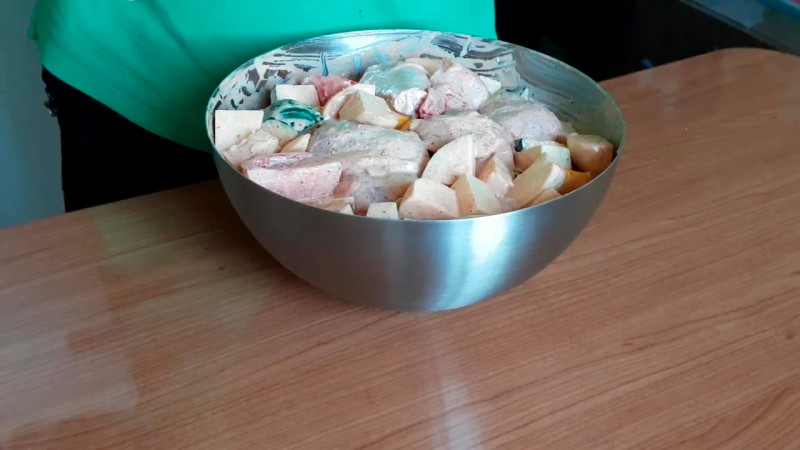 все перемешиваем