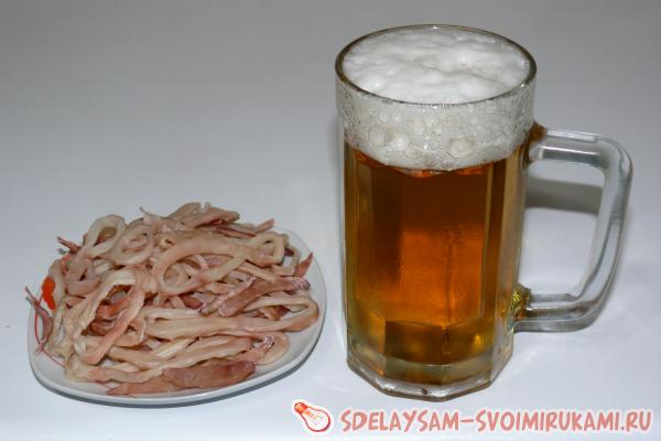 Сушеные кальмары Сушеные кальмары
