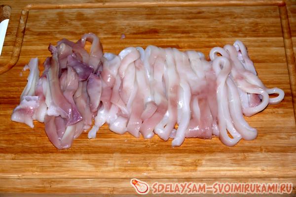 Сушеные кальмары Сушеные кальмары