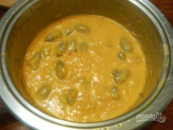Куриные сердечки