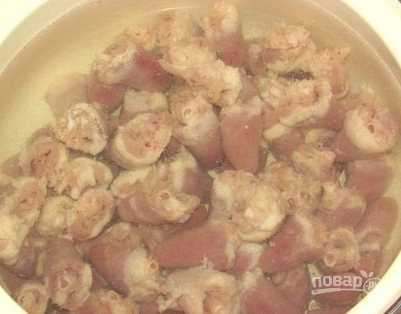Куриные сердечки