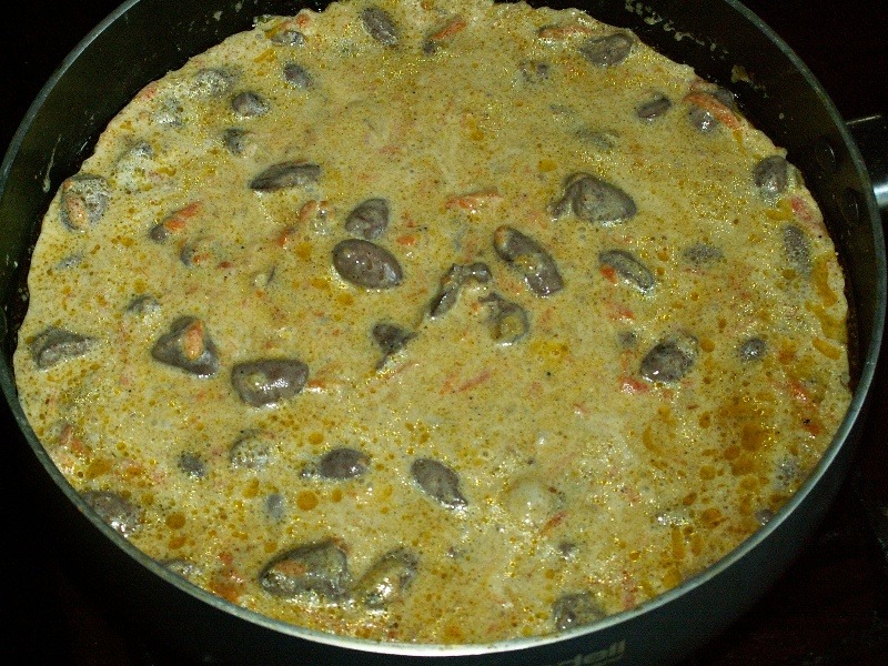 Куриные сердечки