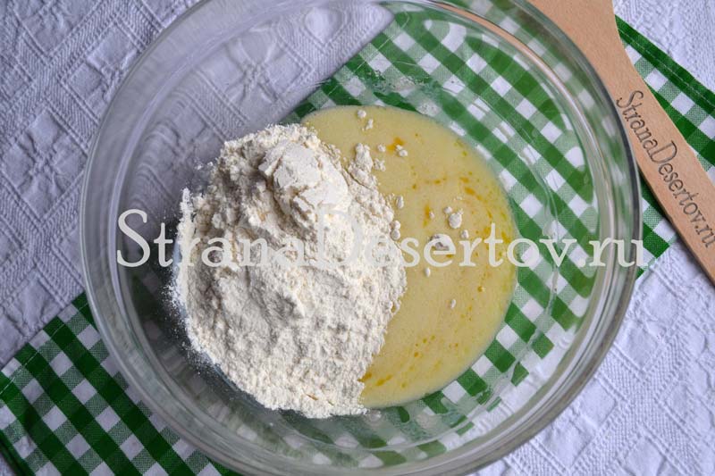 добавление муки