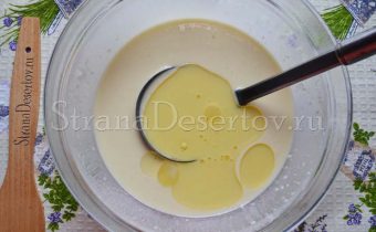 добавление масла