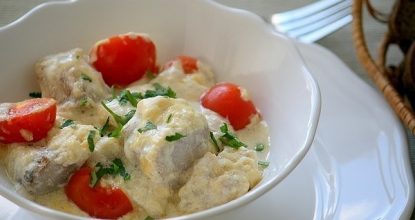 Рыба, запеченная с сыром
