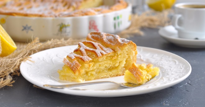 Лимонный пирог - восхитительное лакомство с освежающим вкусом!