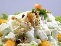 фруктовый салат рецепт со сметаной