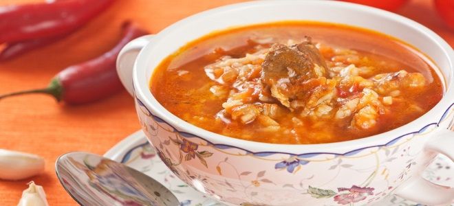 грузинский суп харчо