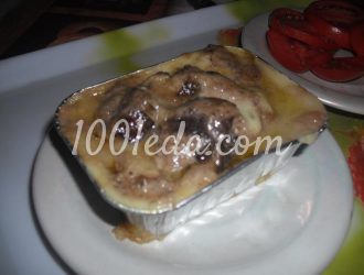 Жульен с грибами - быстрый ужин: рецепт с пошаговым фото