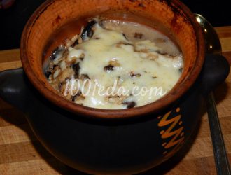 Жульен с грибами и курицей в горшочках: рецепт с пошаговым фото