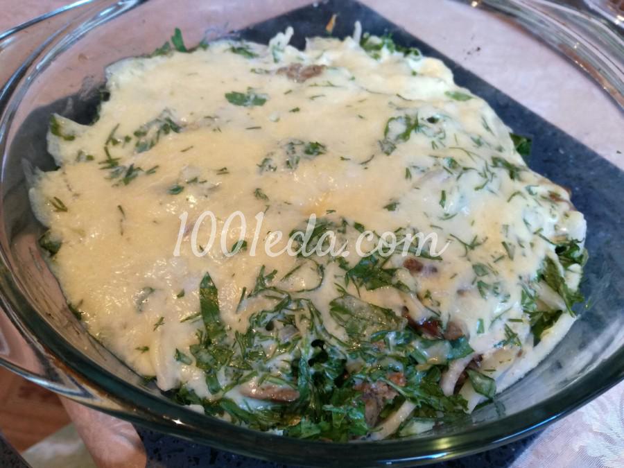 Куриная печень, запеченная с сыром Куриная печень, запеченная с сыром