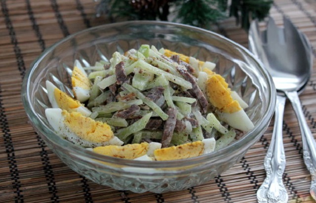 Салат с мясом "Ташкент Салат с мясом "Ташкент