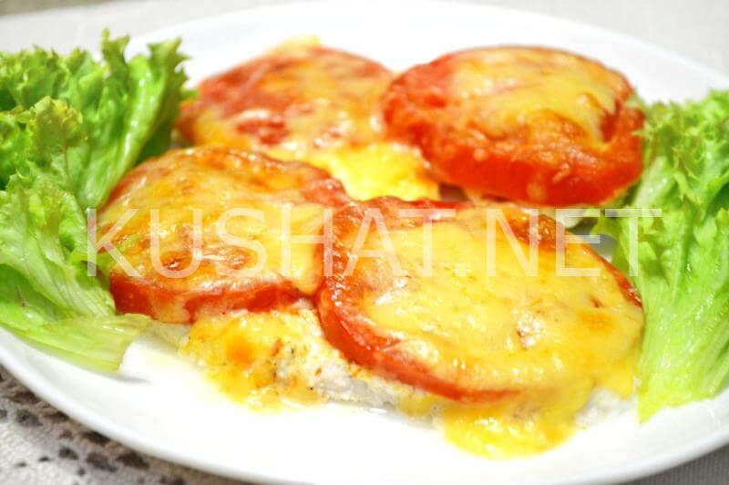 9_куриная грудка с помидорами и сыром в духовке