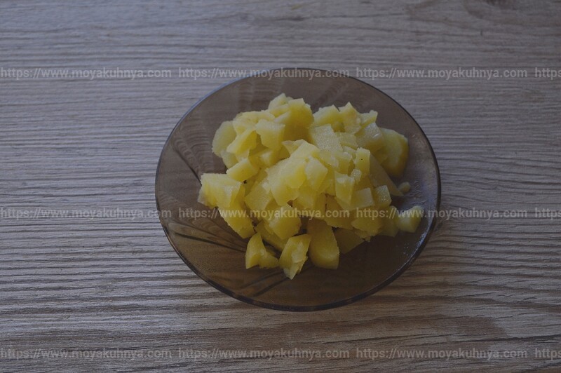 салат курица зеленый горошек огурец
