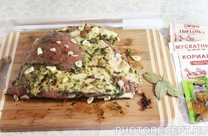 Фото рецепта - Запеченное мясо в рукаве с картофелем - шаг 1