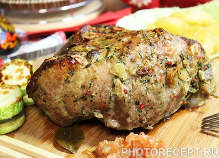 Фото рецепта - Запеченное мясо в рукаве с картофелем - шаг 6