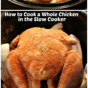How to Make a Whole Chicken in the Slow Cooker
