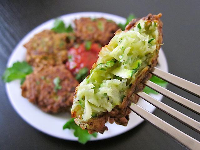 оладьи из кабачков и картофеля