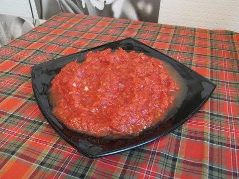 сырая аджика на зиму