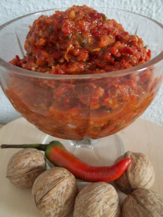 рецепт сырой аджики