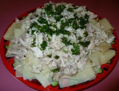 бешбармак из курицы