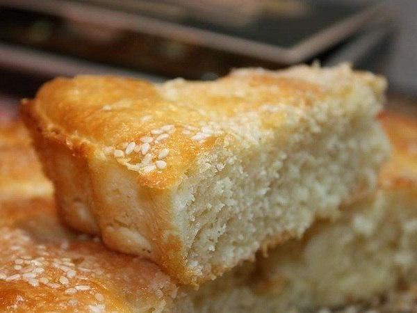 Манник в мультиварке на кефире без яиц
