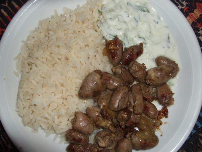 мягкие куриные сердечки