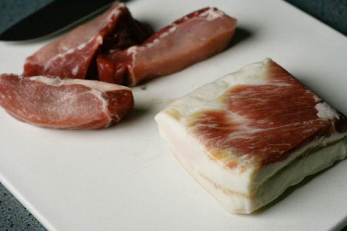 вкусное сало в рассоле в банке