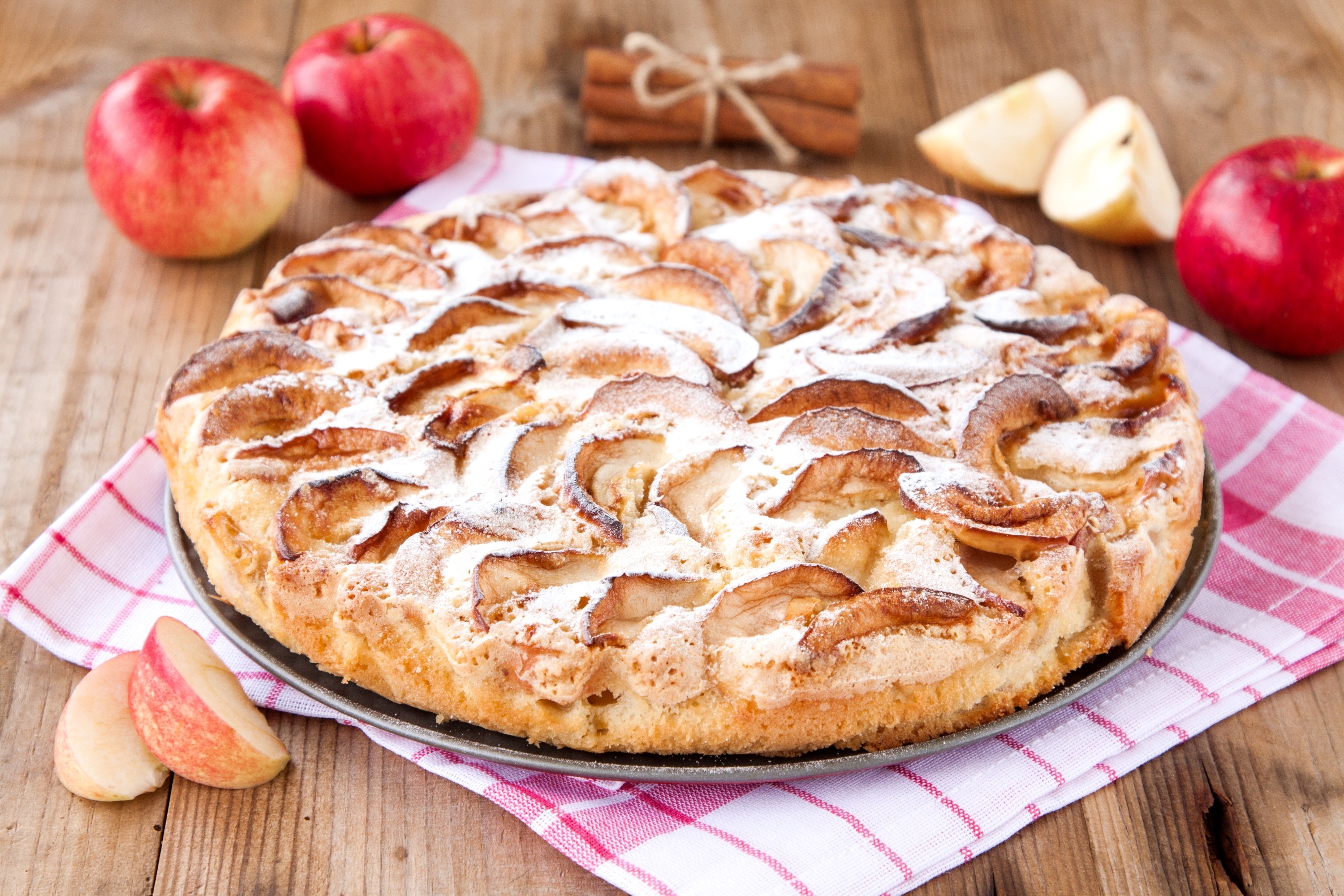 польский пирог с яблоками