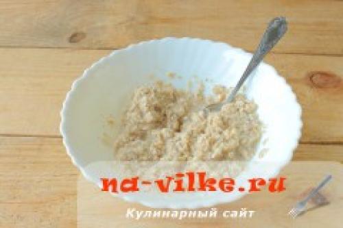 Куриные котлеты с овсянкой и сыром. Ингредиенты:
