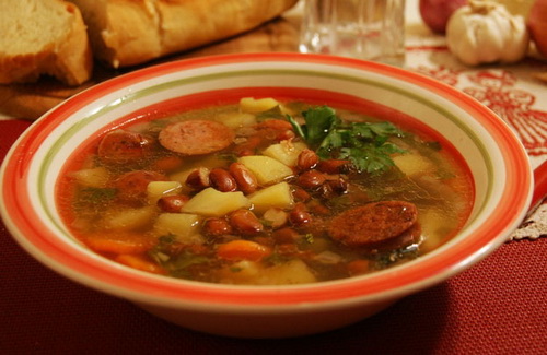 Фасолевый суп - лучшие рецепты, хитрости и секреты. Как правильно сварить вкусный фасолевый суп: с мясом, беконом, курицей